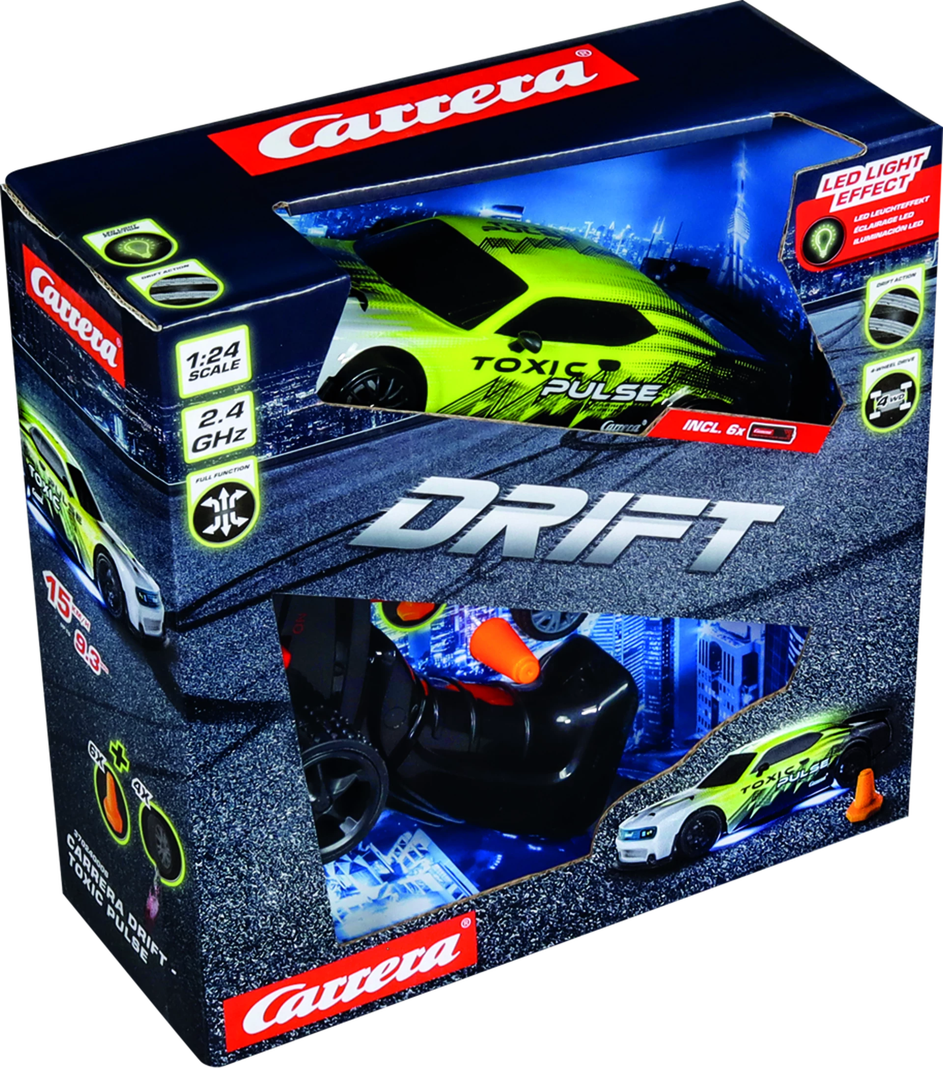 carrera-rc-action-toxic-pulse-drift-auto-2-4-ghz-led-allrad image 1