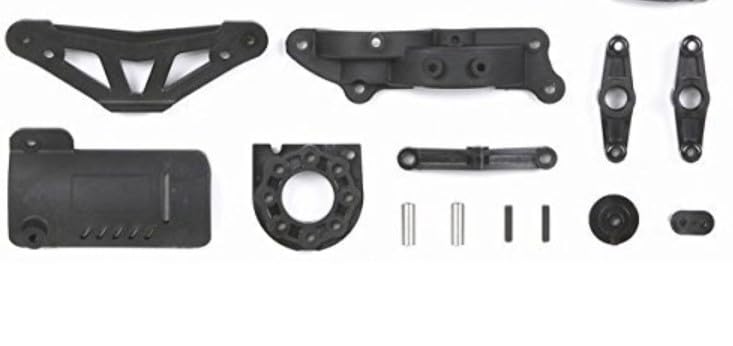 tamiya-300051319-tt-01e-d-teile-akku-motorhalter-schwarz image 5
