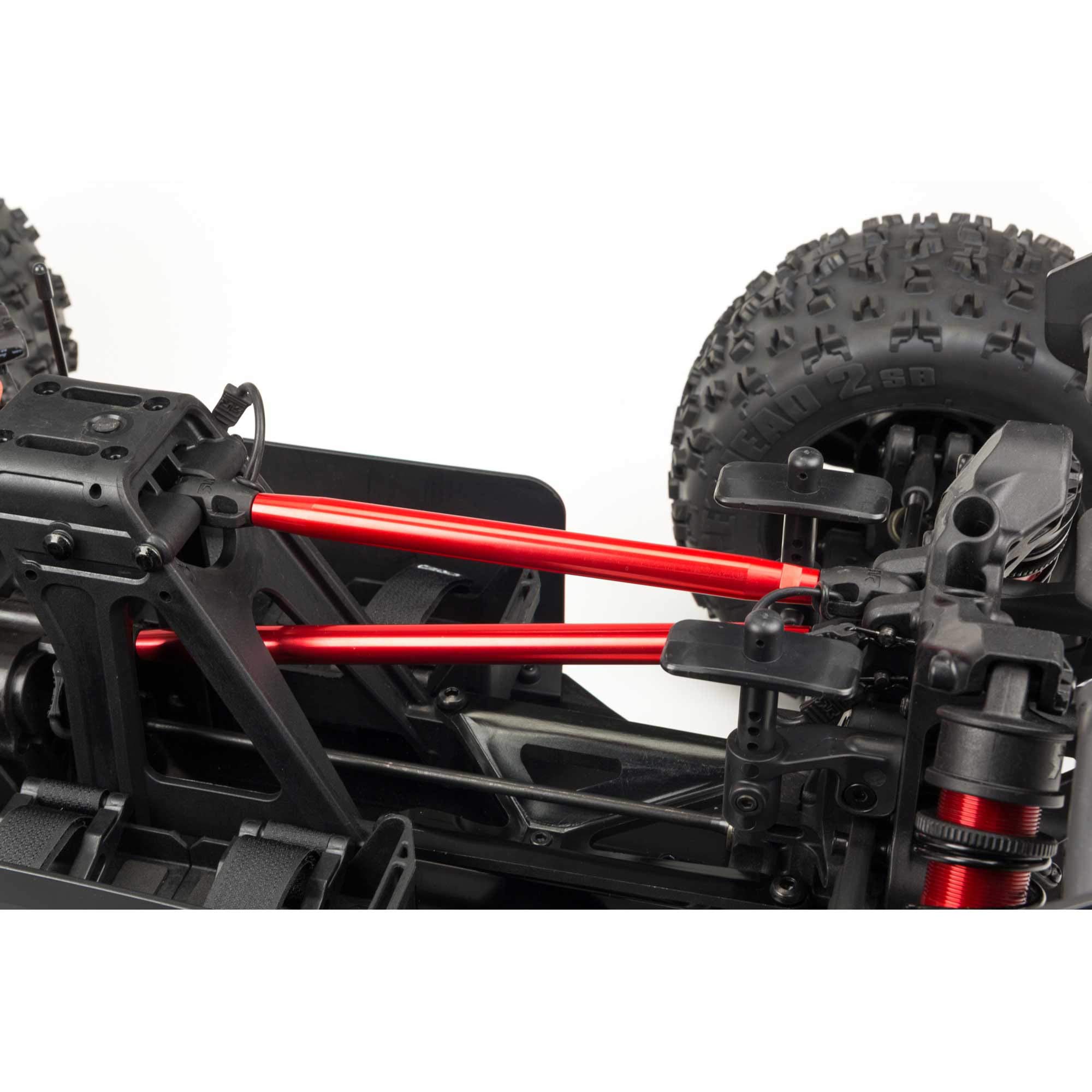 arrma-kraton-chassis-strebe-164mm-aluminium-rot image 2