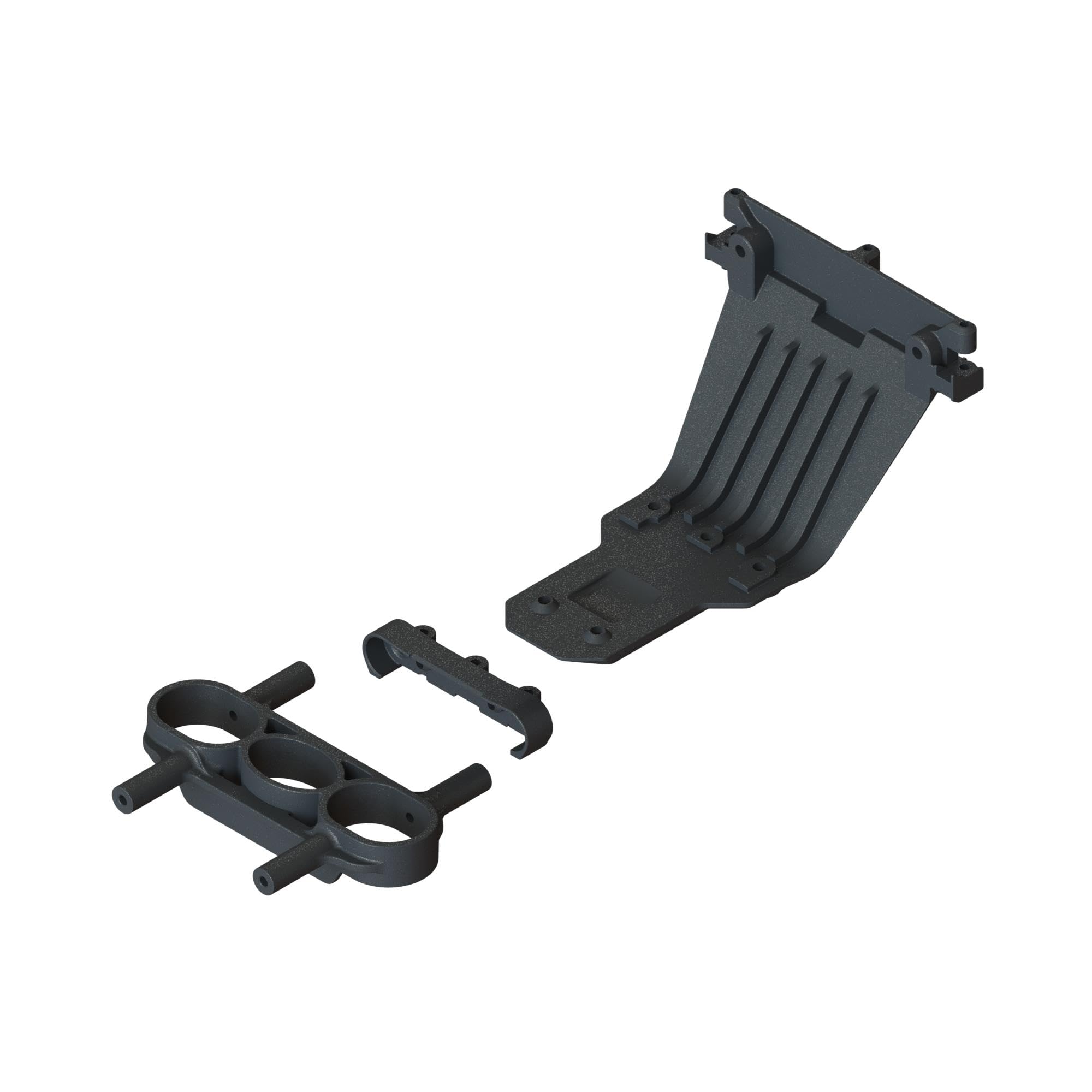 arrma-kraton-ara320723-heckkufe-skid-mount-bumper-rc-ersatzteil image 1