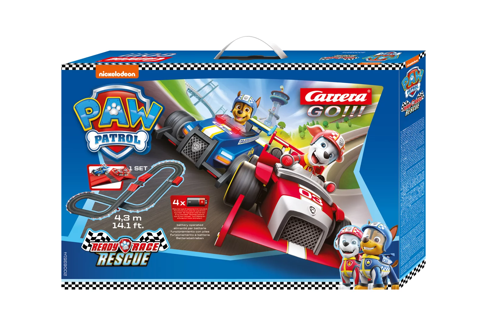 carrera-first-paw-patrol-ready-race-rescue-rennbahn-set image 1