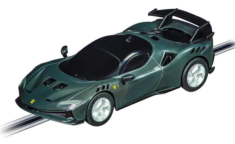 carrera-go-ferrari-sf-90-xx-stradale-slotcar-grigio-scuro-1-43 image 1