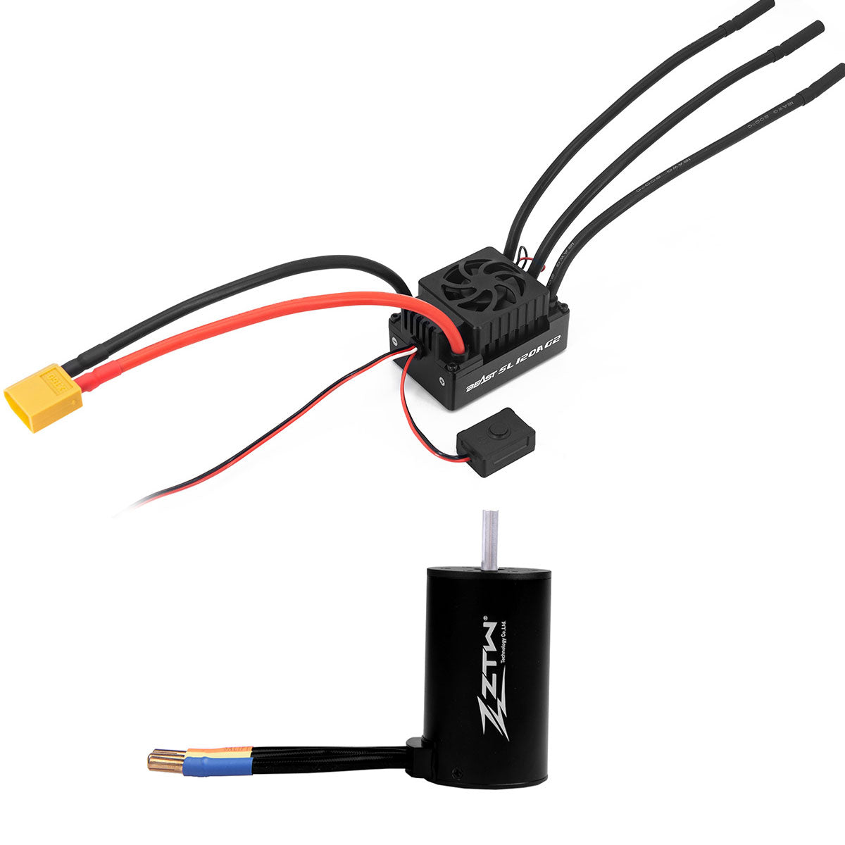 ztw-beast-g2-120a-combo-3660-3000kv-sensorless-sct image 2
