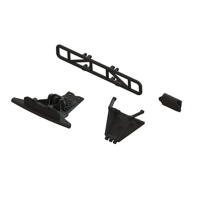 arrma-kraton-lower-skid-bumper-set-schwarz-ara-1577 image 1