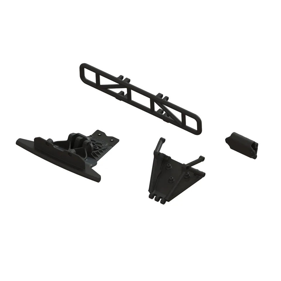 arrma-kraton-lower-skid-bumper-set-schwarz-ara-1577 image 1