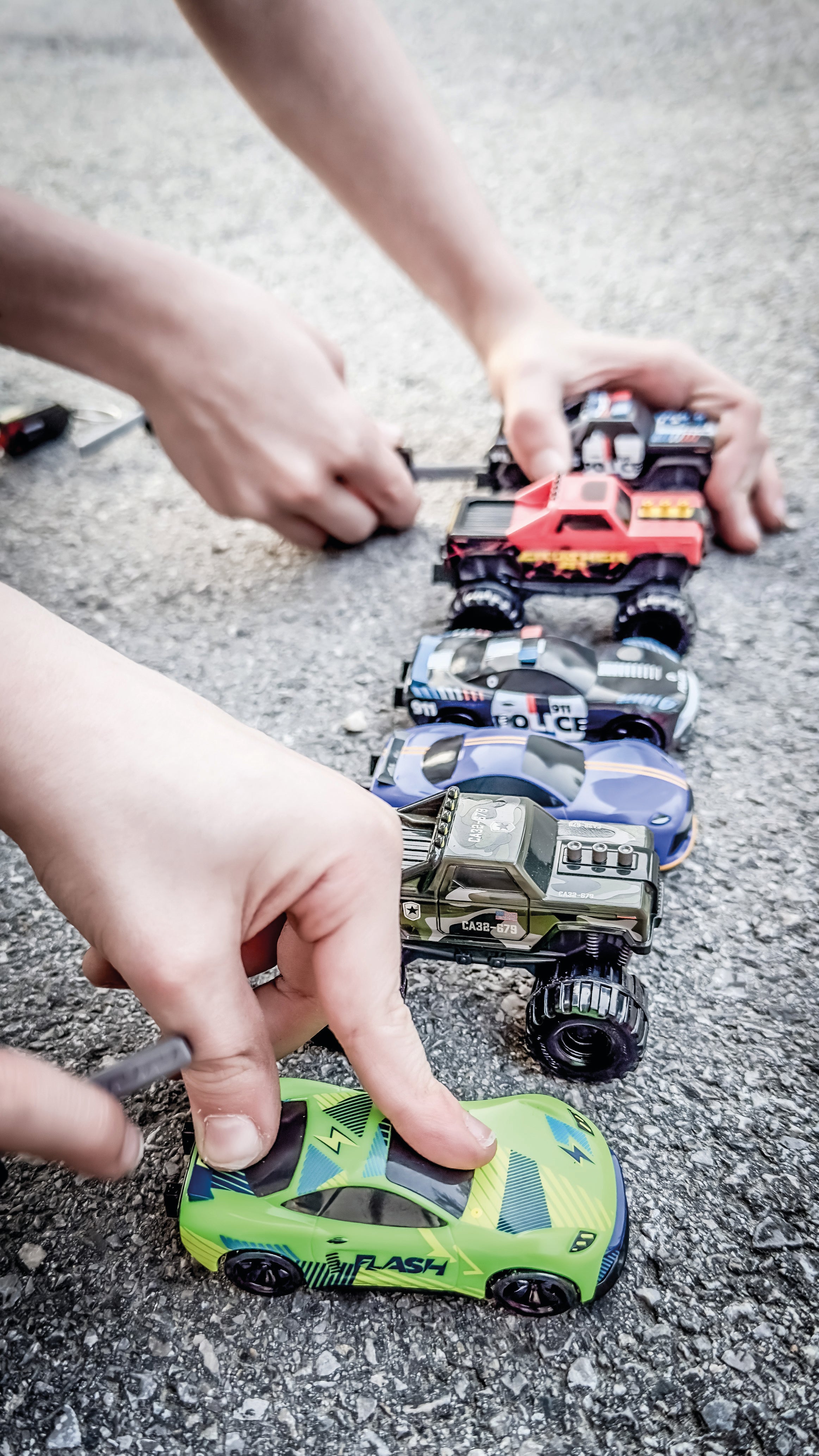 carrera-digital-132-key-racer-monster-truck-police-spielzeugauto image 5
