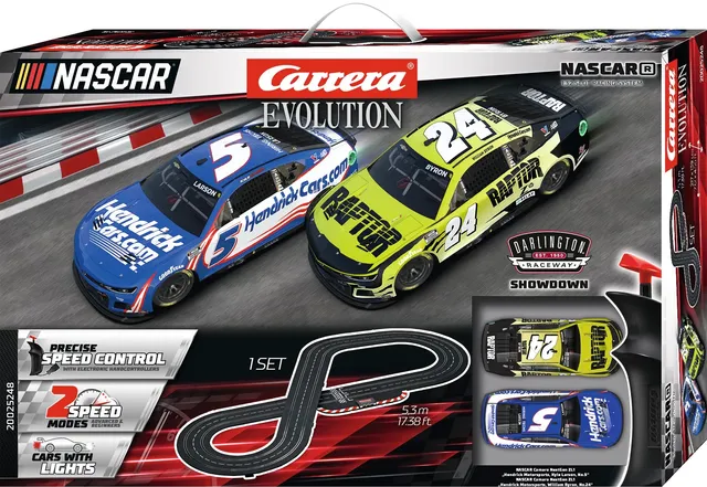 carrera-evolution-nascar-darlington-showdown-rennbahn-set-uk-stecker image 1