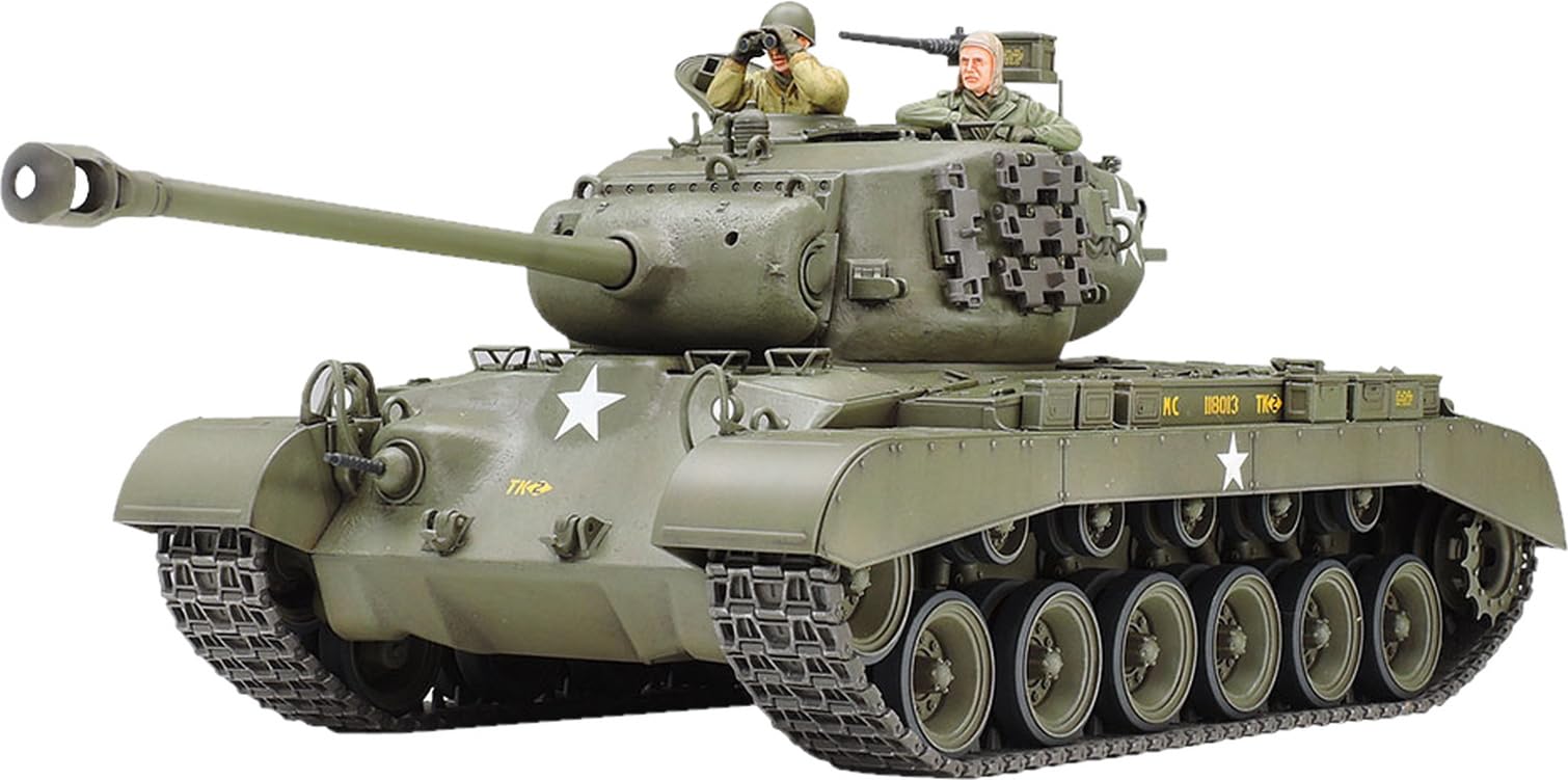 tamiya-static-models-m26-pershing-1-35-bausatz-326-teile image 1
