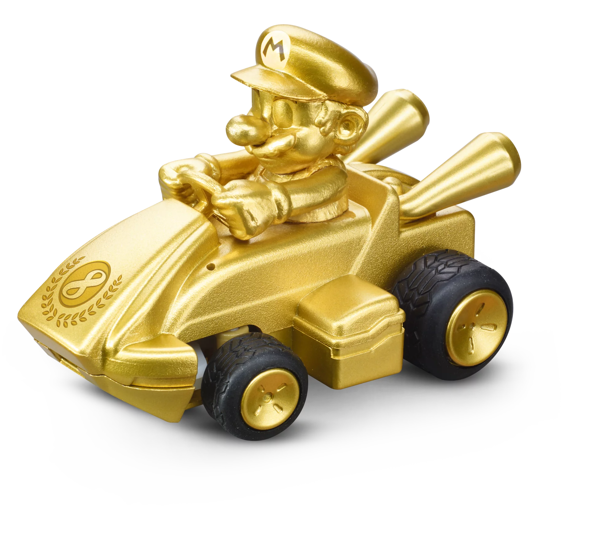 carrera-mario-kart-mini-rc-auto-mario-gold-1-50 image 1
