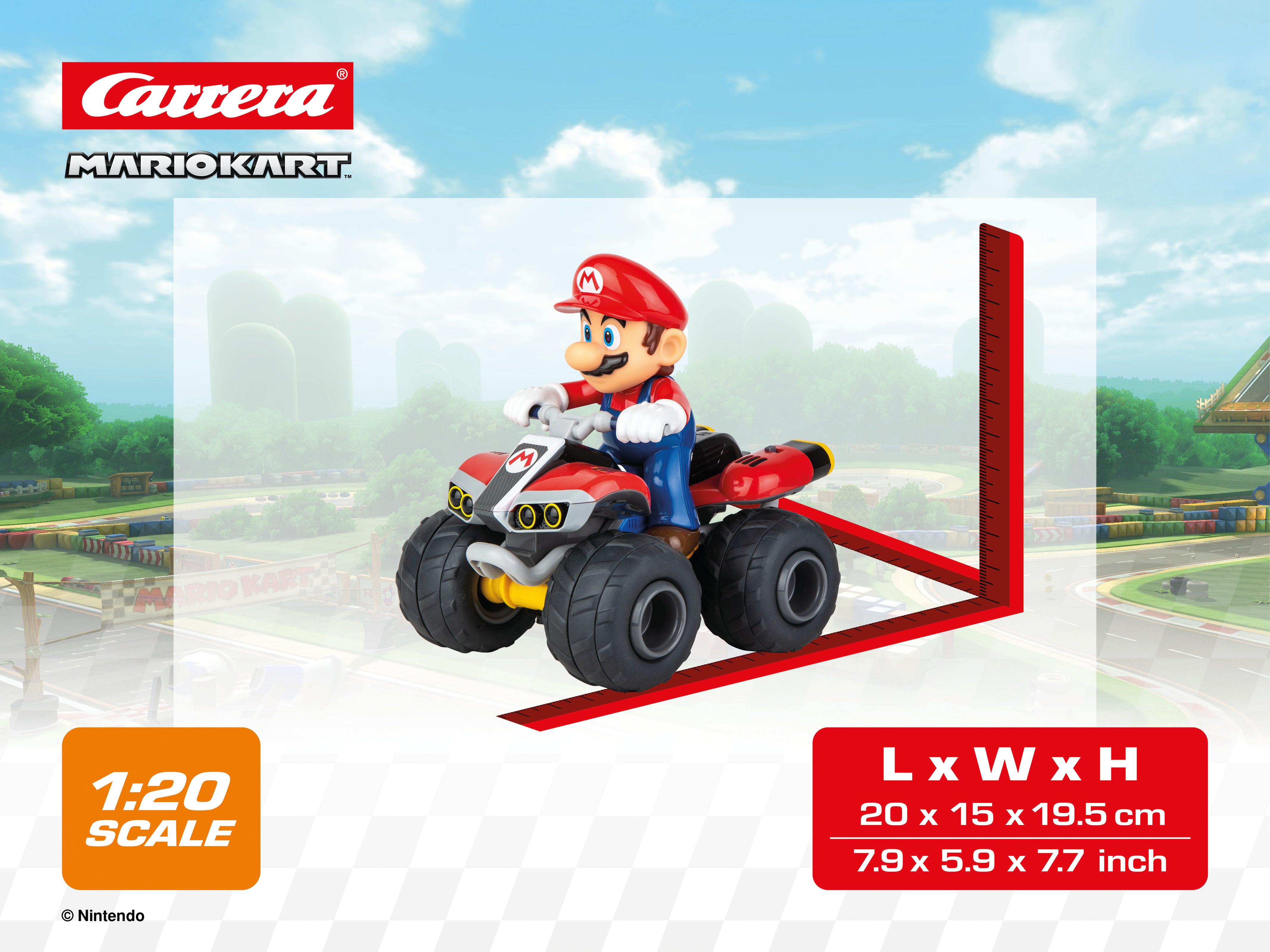 carrera-rc-mario-kart-mario-quad-rc-auto-1-20-2-4-ghz image 5