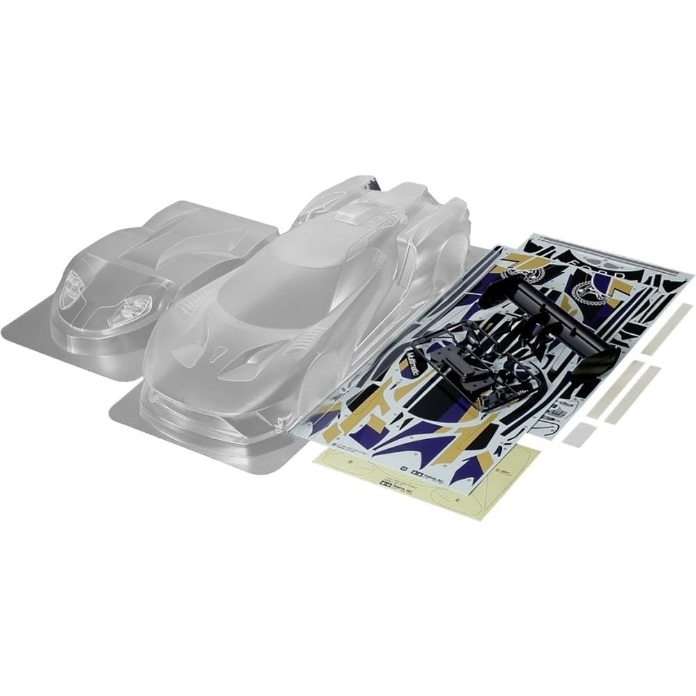 tamiya-51664-ford-gt-mk-ii-karosserie-unlackiert-257mm image 1