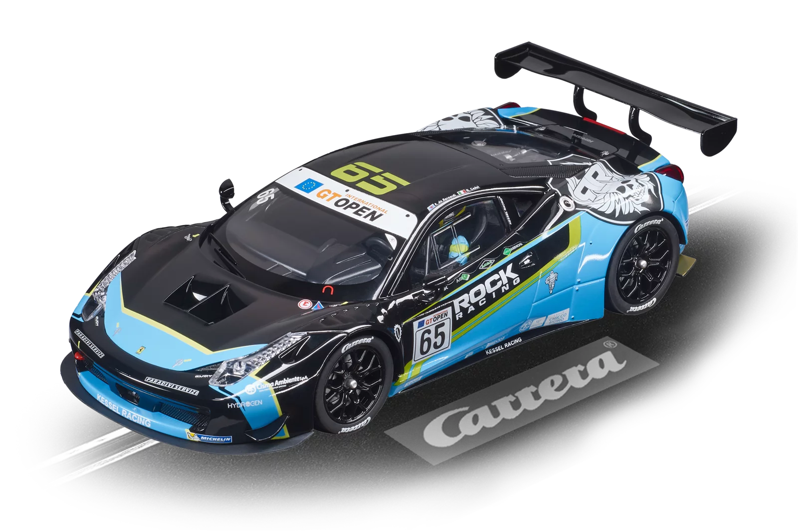 carrera-digital-132-ferrari-458-italia-gt3-slotcar-kessel-no-65 image 1