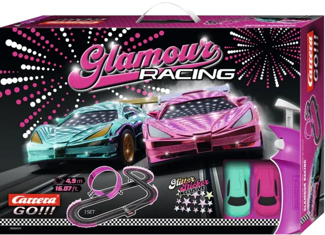 carrera-go-glamour-racing-gt-rennbahn-set-4-9-m-pink image 1