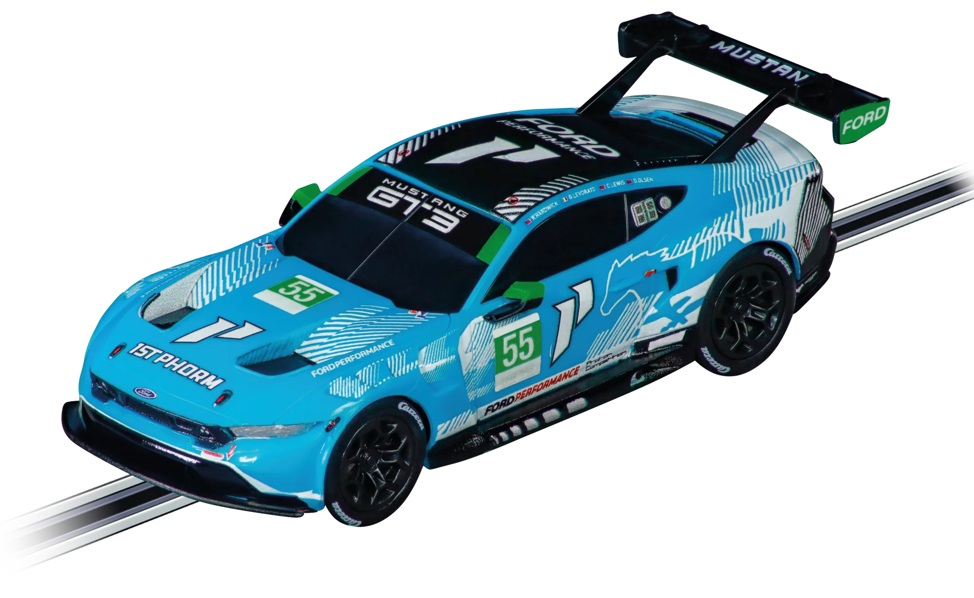 carrera-digital-132-ford-mustang-gt3-proton-no-55-slotcar-1-32 image 1