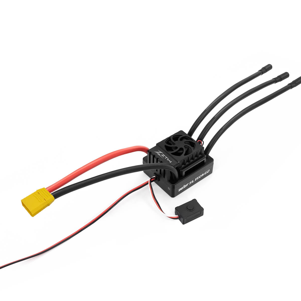 ztw-beast-g2-150a-fahrregler-2-6s-sensorless-wasserdicht image 6