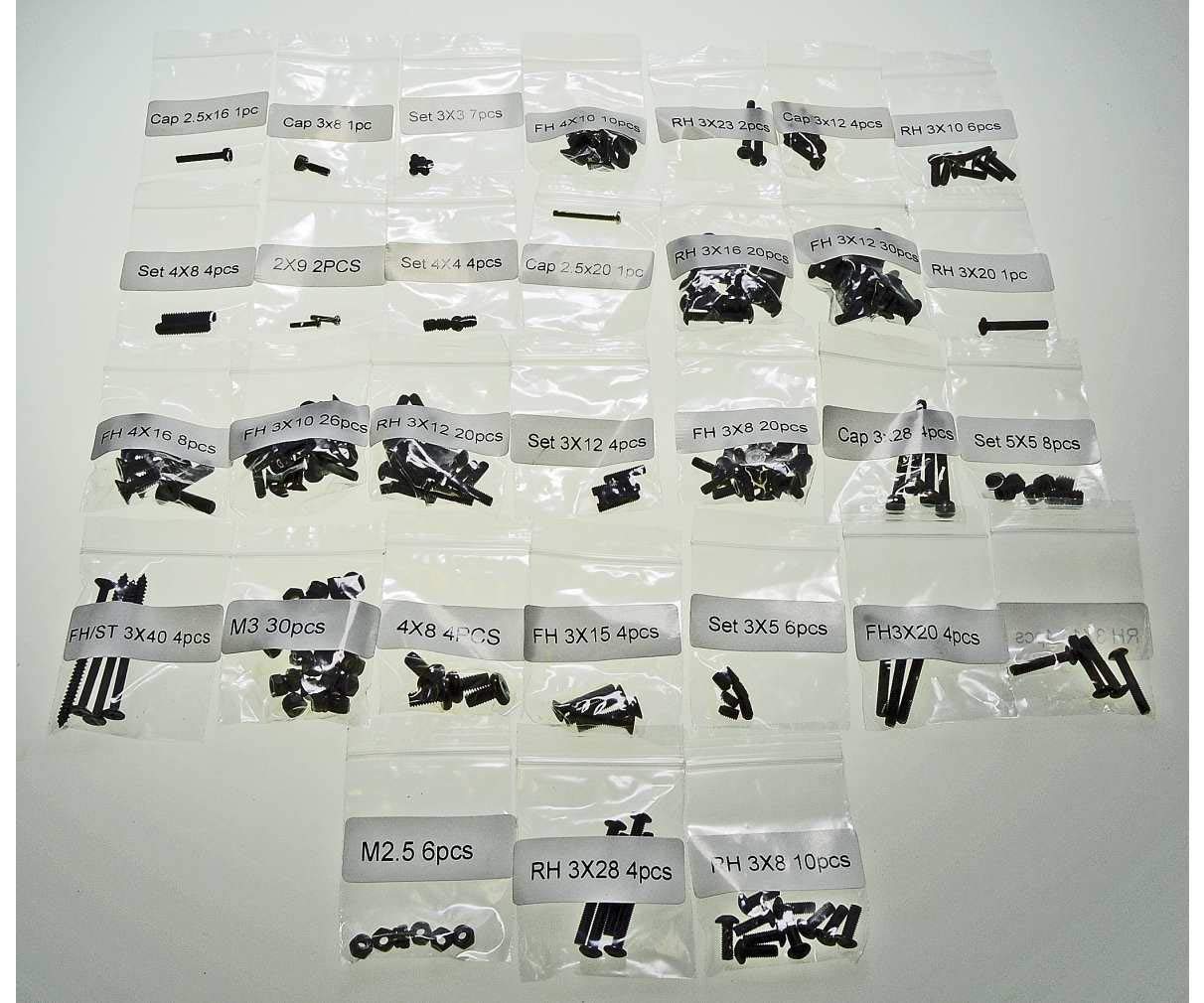 carson-x10et-xl-schraubenset-desert-warrior-500405487-ersatzteil image 1