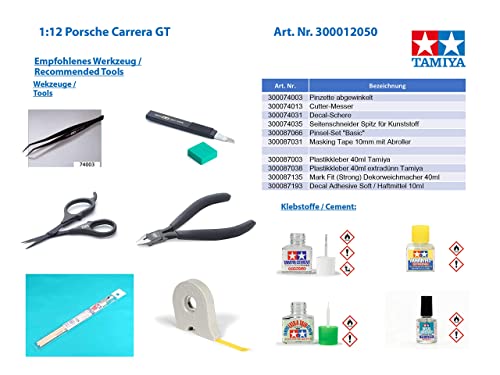 tamiya-300012050-porsche-carrera-gt-modellbausatz-1-12-die-cast image 7