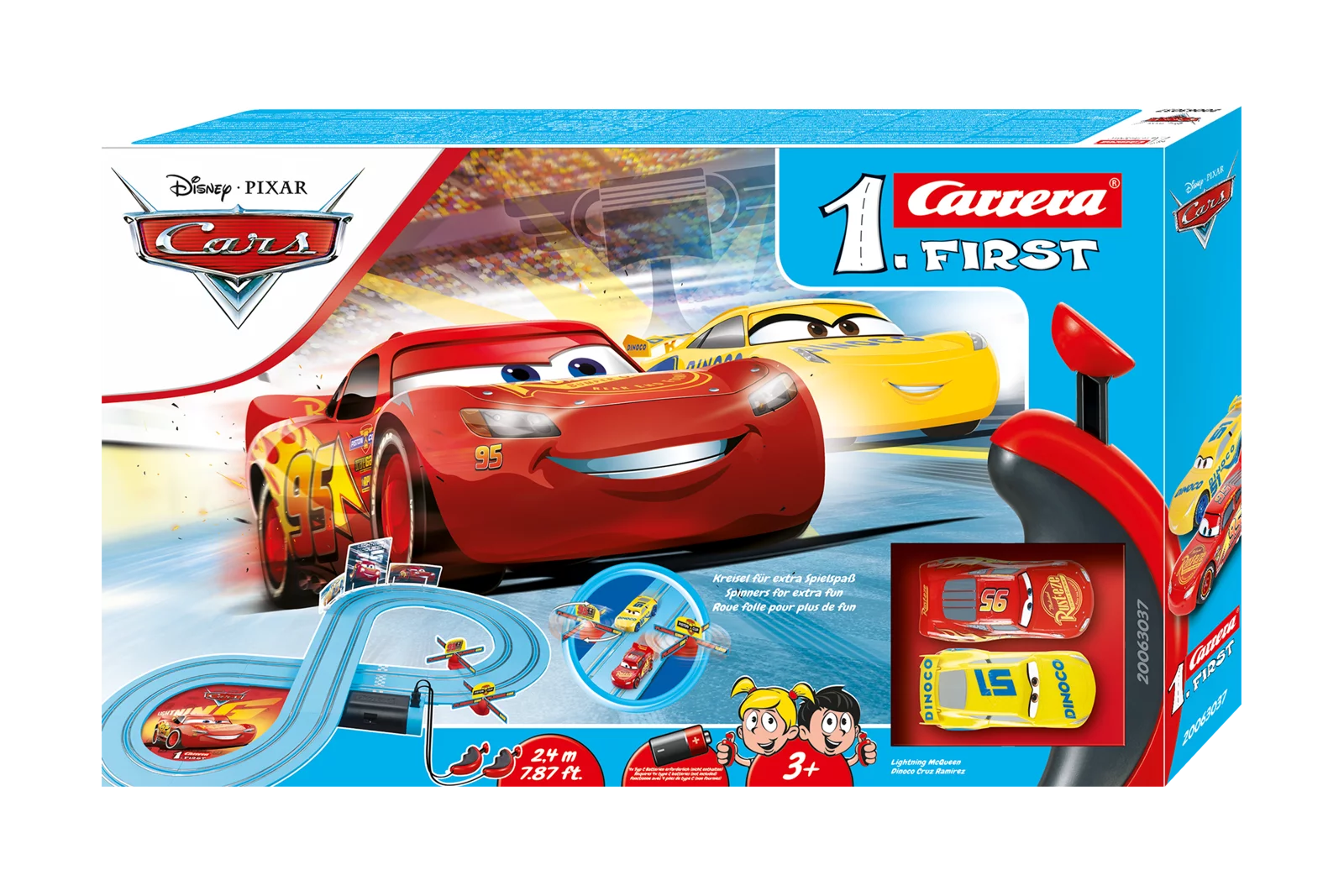 carrera-first-disney-pixar-cars-race-of-friends-rennbahn-acht-ab-3-jahren image 1