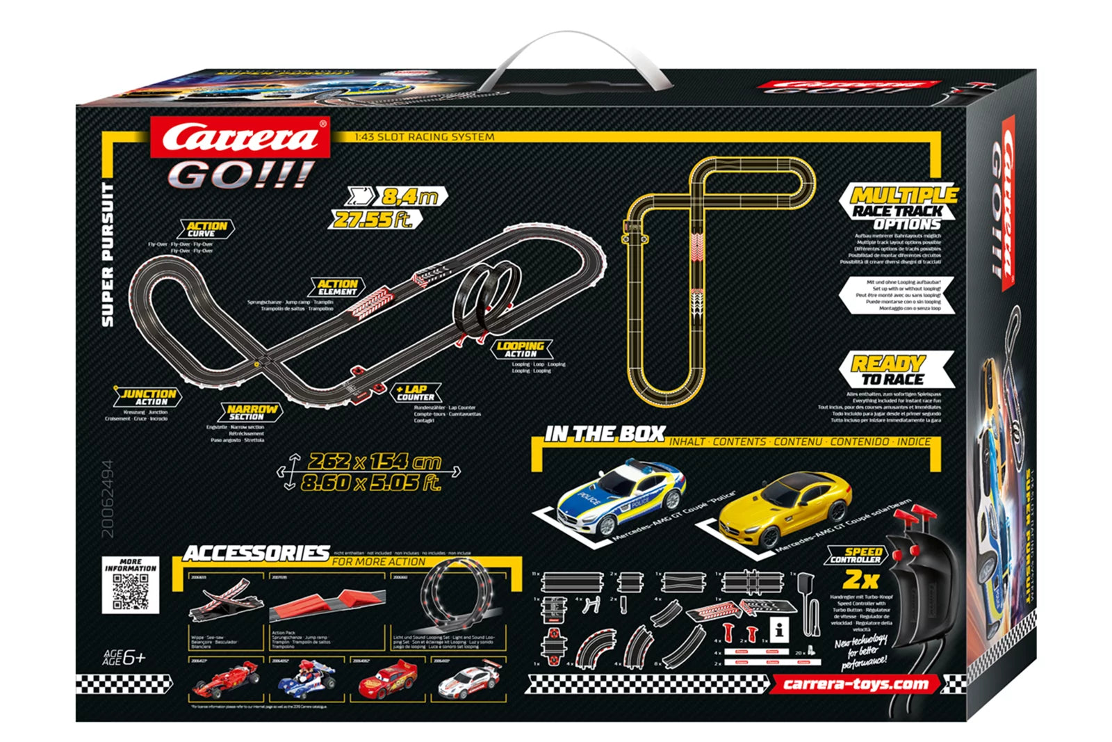 carrera-go-super-pursuit-rennbahn-8-4-m-sprungschanze image 3