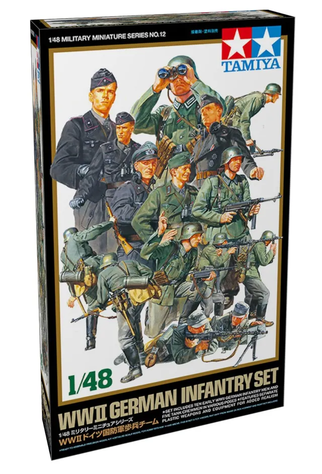 tamiya-300032512-1-48-wwii-figuren-set-deutsche-infanterie-15 image 1