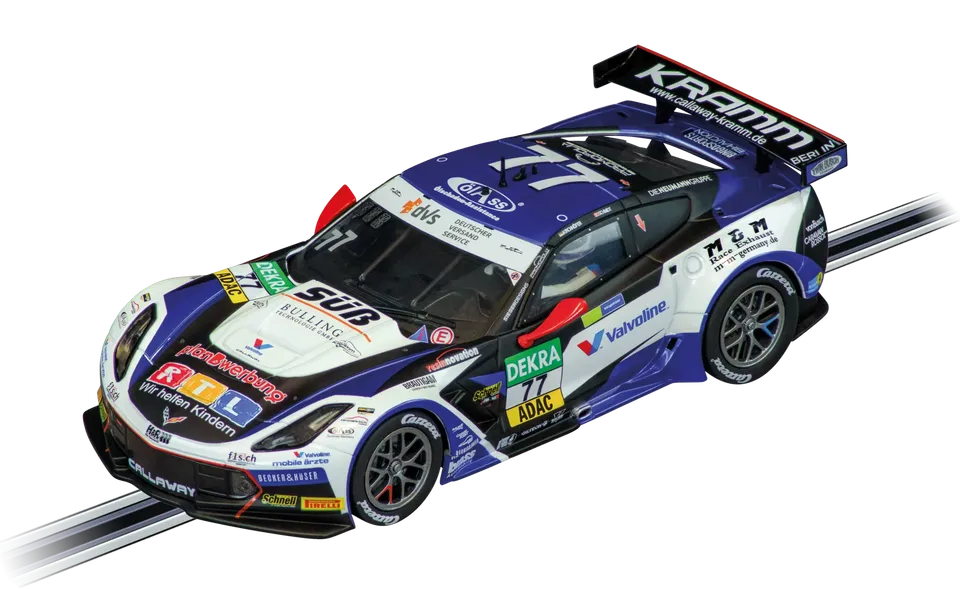 carrera-digital-132-corvette-c7-gt3-r-slotcar-no-77-1-32 image 1