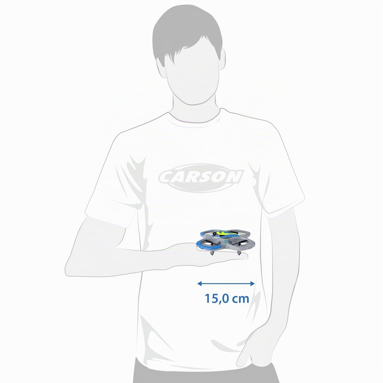 carson-cyber-drone-polizei-quadcopter-rc-drohne-grau-rtf image 4