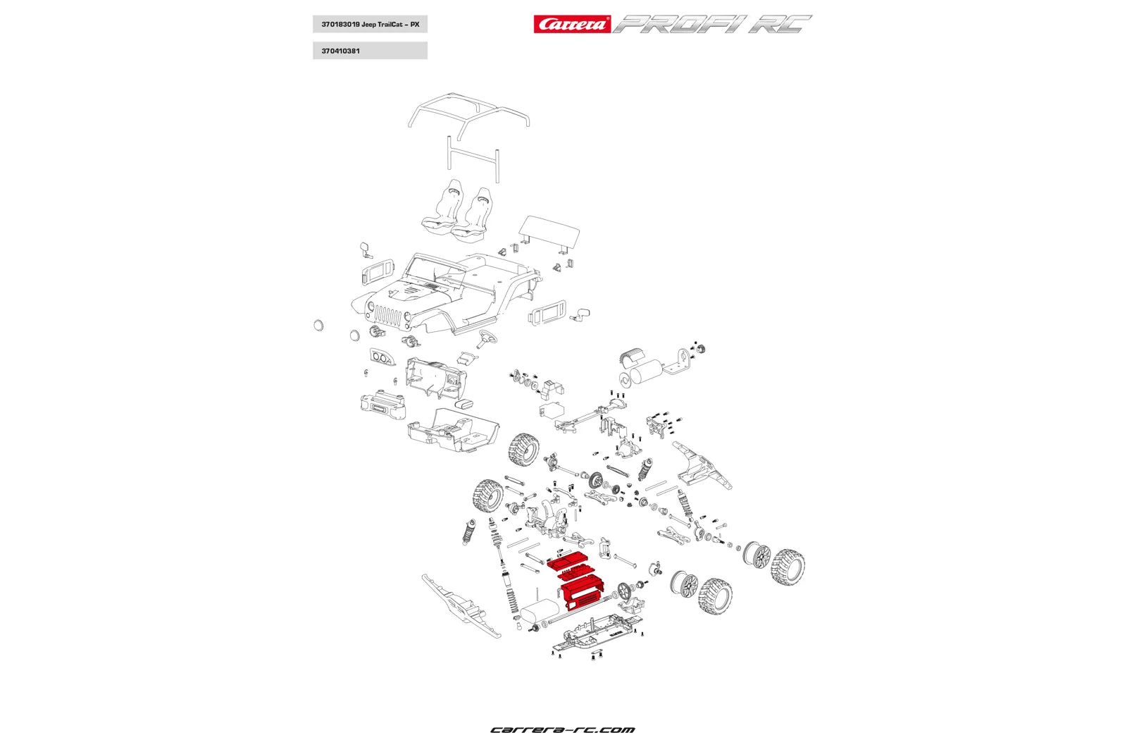 carrera-profi-rc-controller-unit-receiver-ersatzteil image 2