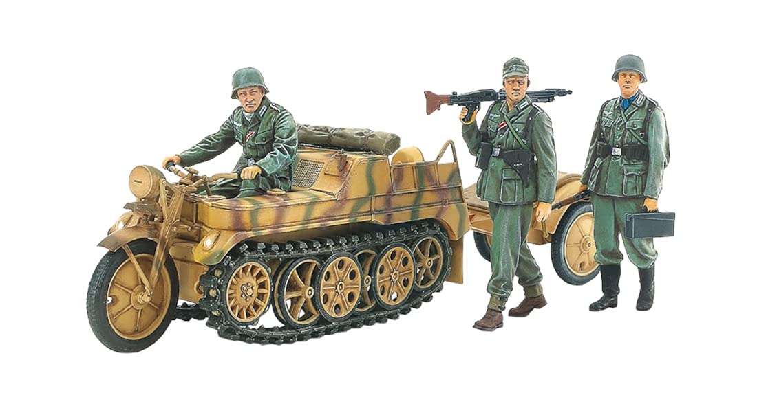 tamiya-35377-sd-kfz-2-kettenkrad-modellbausatz-1-35 image 1
