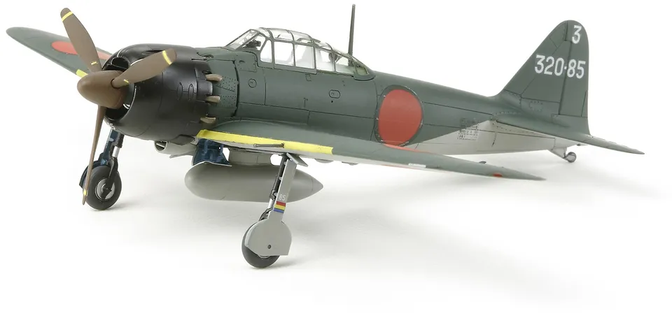 tamiya-300060779-1-72-mitsubishi-a6m5-zero-fighter-modellbausatz image 1