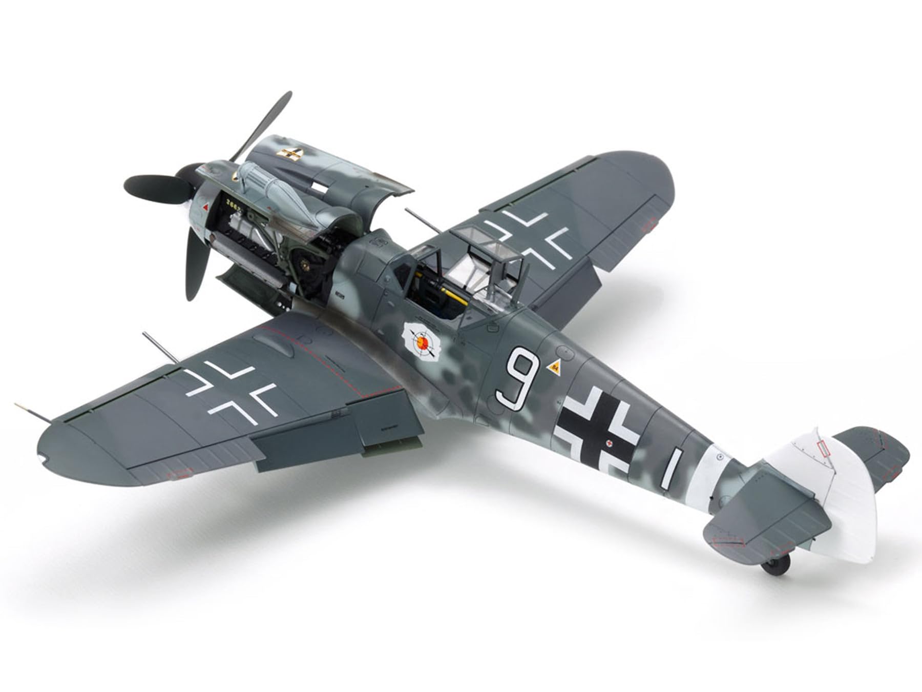 tamiya-61117-bf109-g-6-modellbausatz-1-48-flugzeug image 4