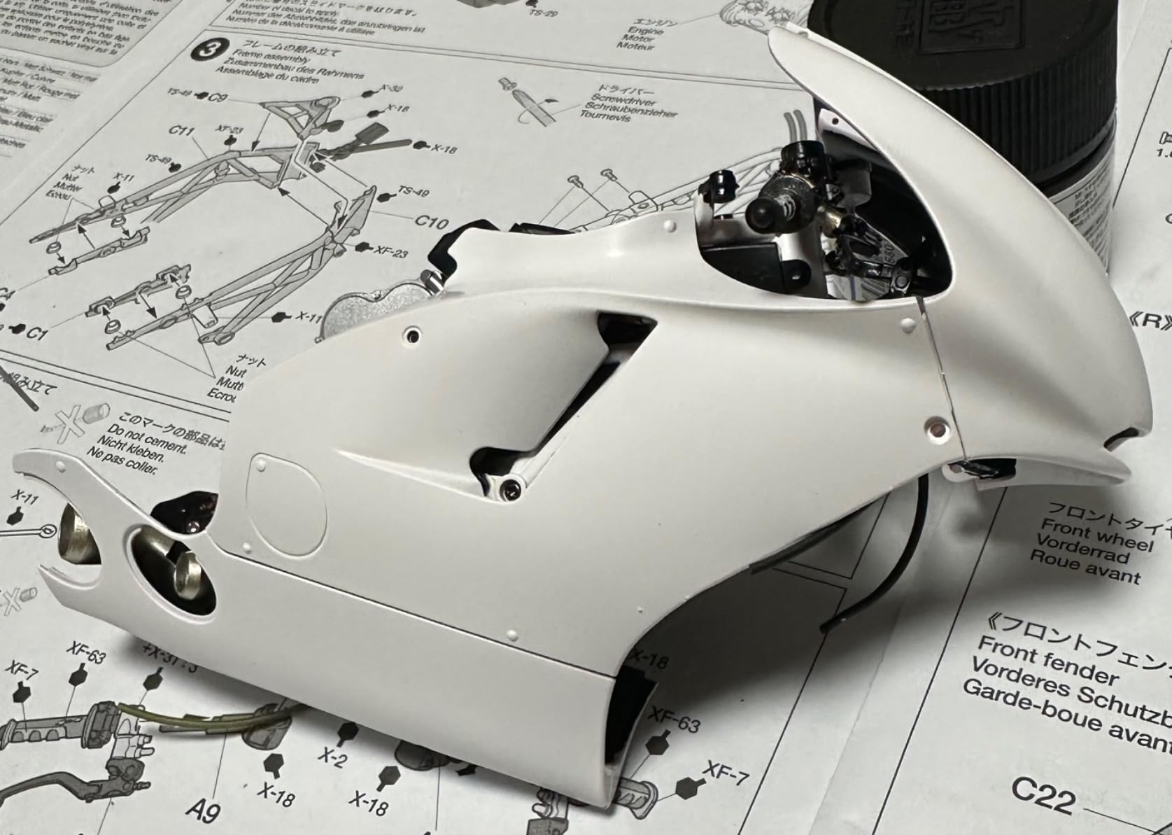 Auspuff sauber