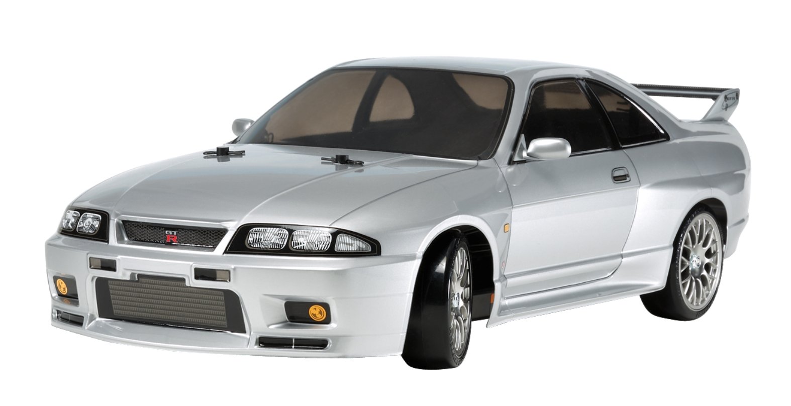 tamiya-tt-02d-nissan-skyline-gt-r-r33-rc-auto-1-10-silber image 1