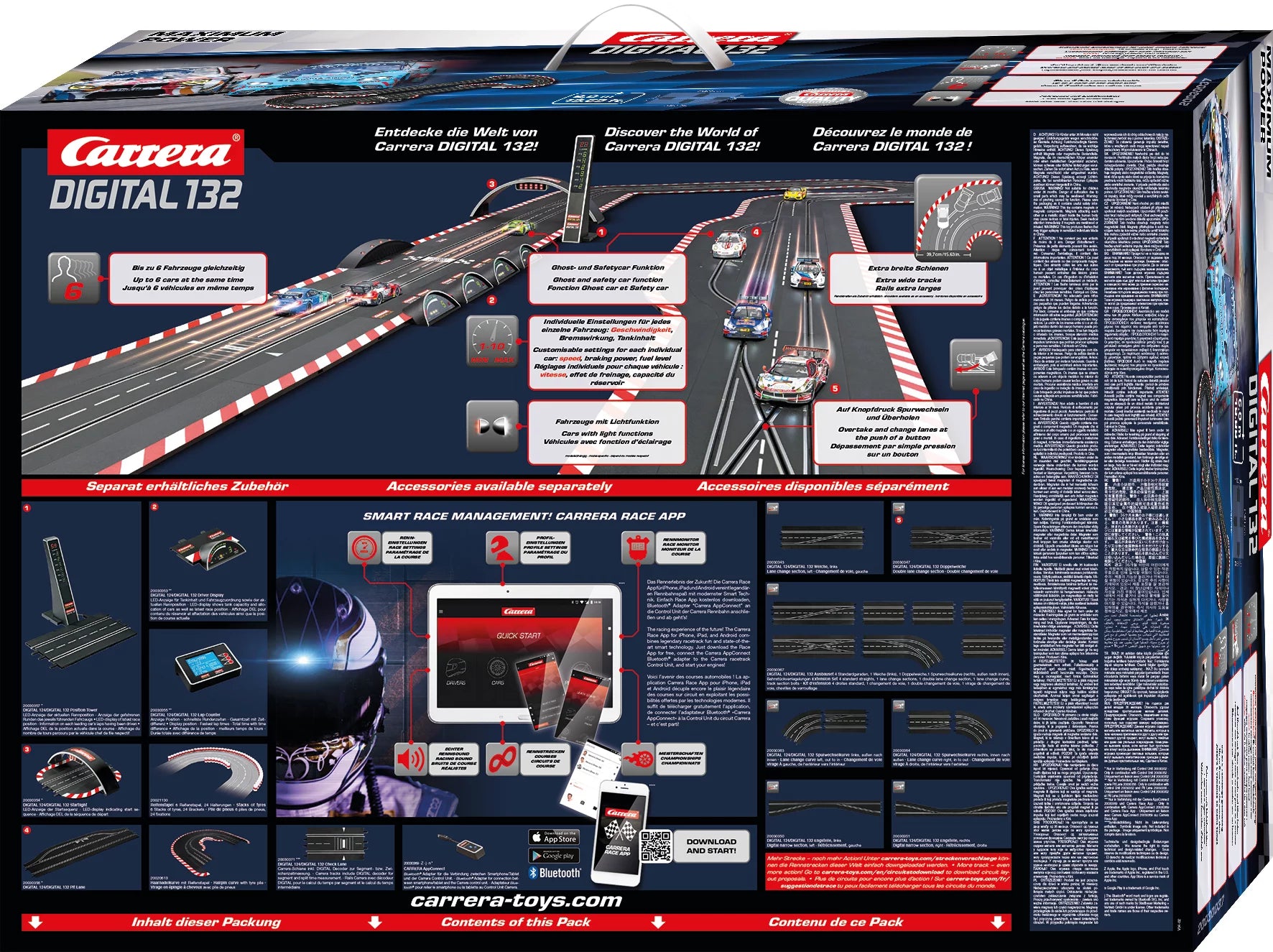 carrera-maximum-power-rennbahn-set-digital-132-6-m image 2