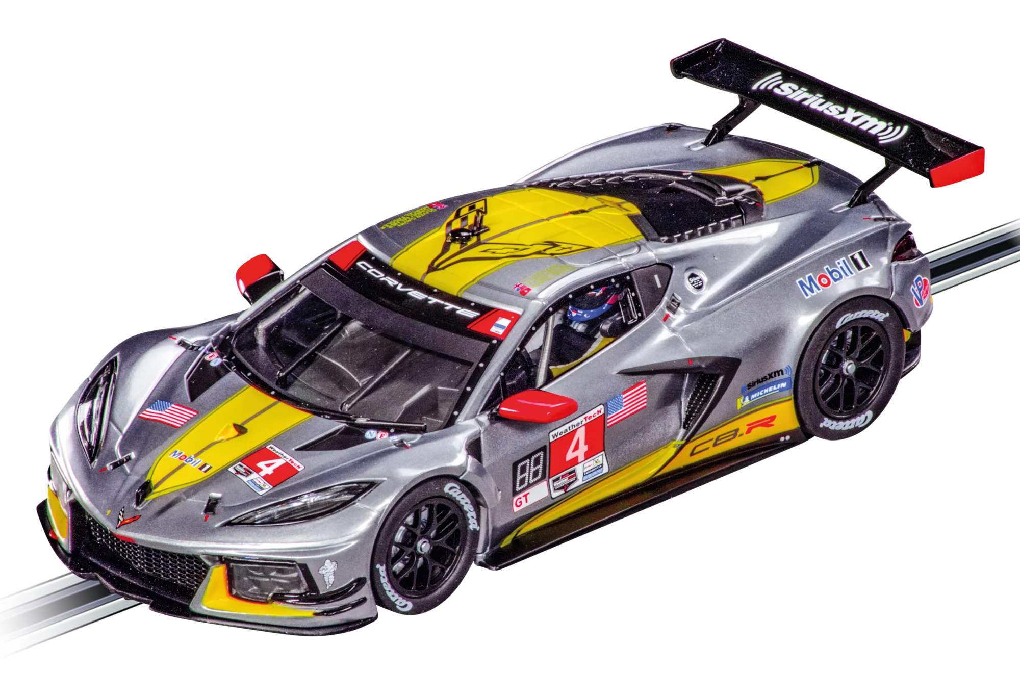carrera-evolution-chevrolet-corvette-c8-r-no-4-slotcar-1-32 image 1