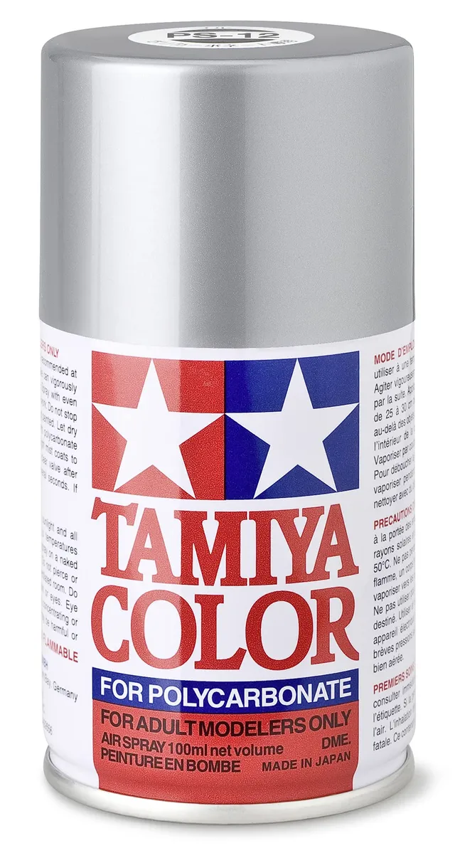 tamiya-ps-12-spr-hfarbe-silber-100-ml-polycarbonat image 1
