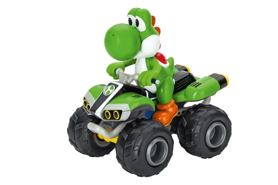carrera-rc-nintendo-mario-kart-yoshi-quad-2-4-ghz image 1