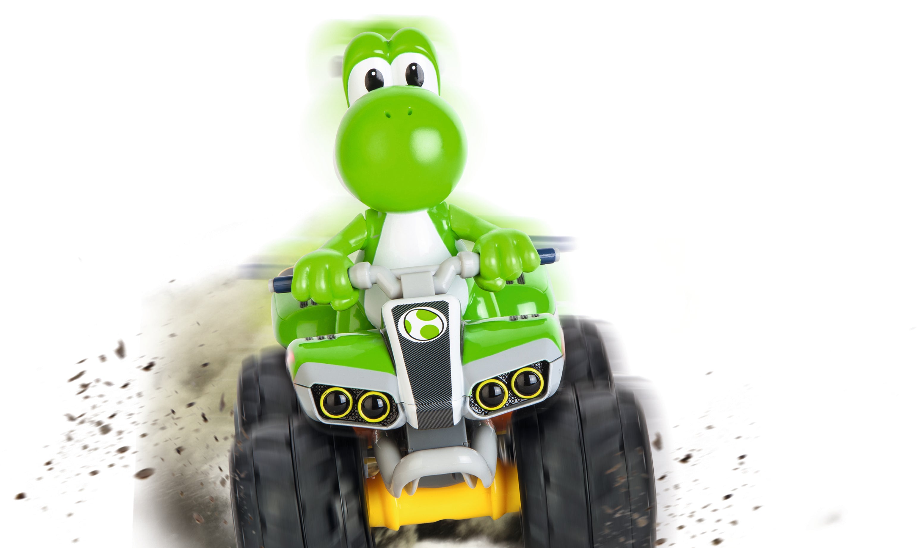 carrera-rc-mario-kart-yoshi-quad-2-4ghz-rc-auto-20cm image 2