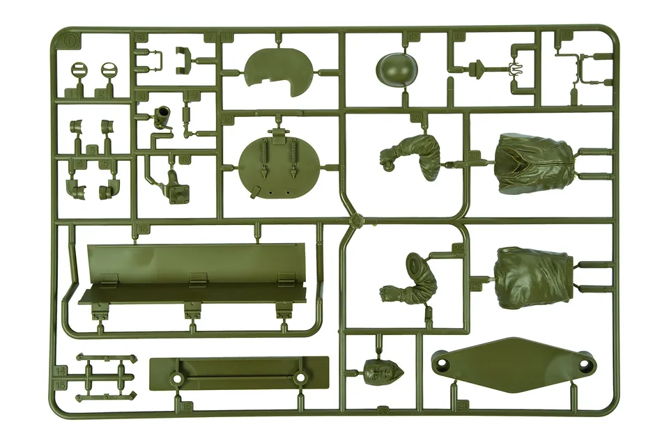 tamiya-d-teile-d1-d25-m4-sherman-anbauteile-56014-kunststoff image 1