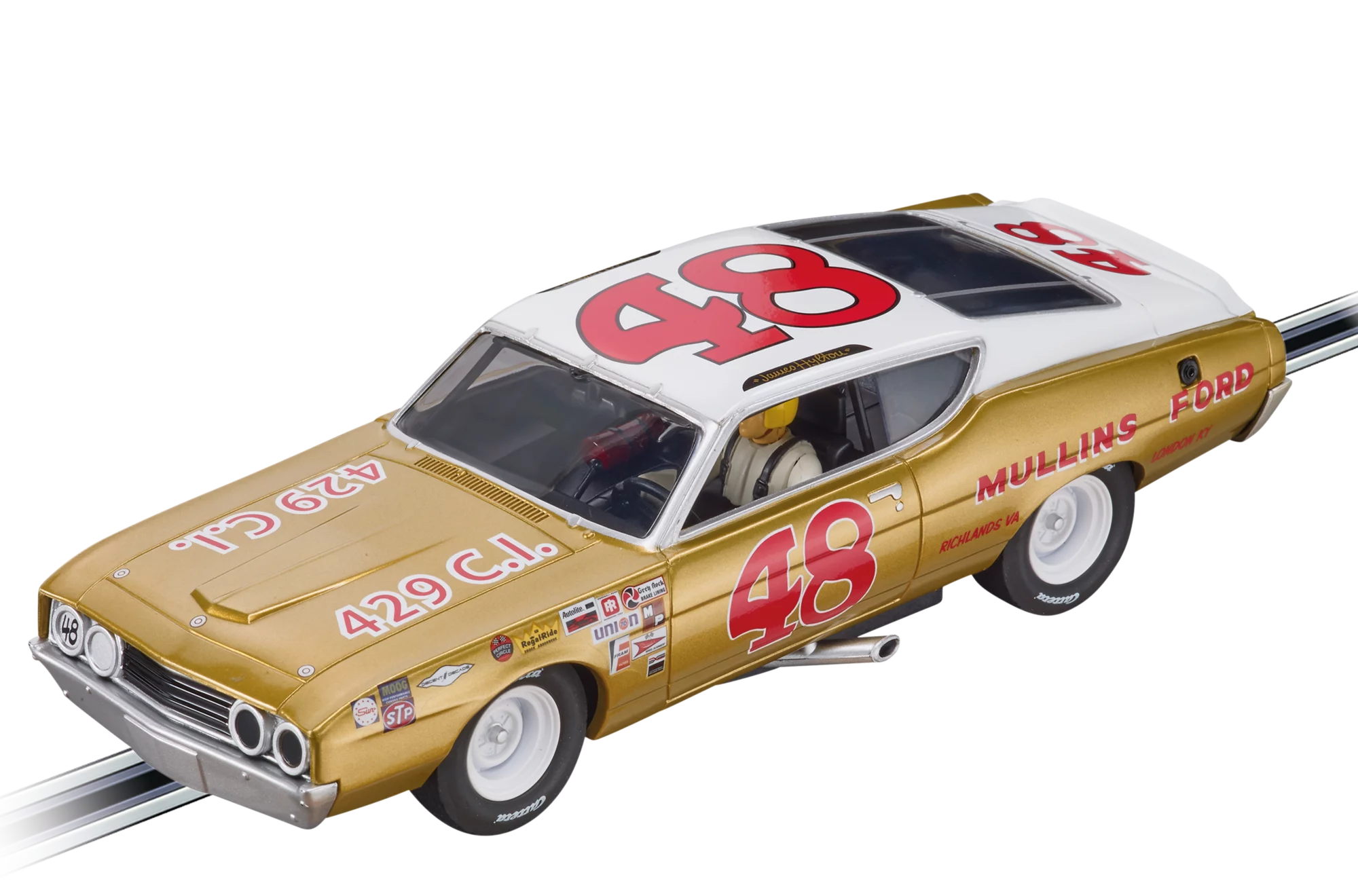 carrera-digital-132-ford-torino-talladega-no-48-slotcar-1-32 image 1