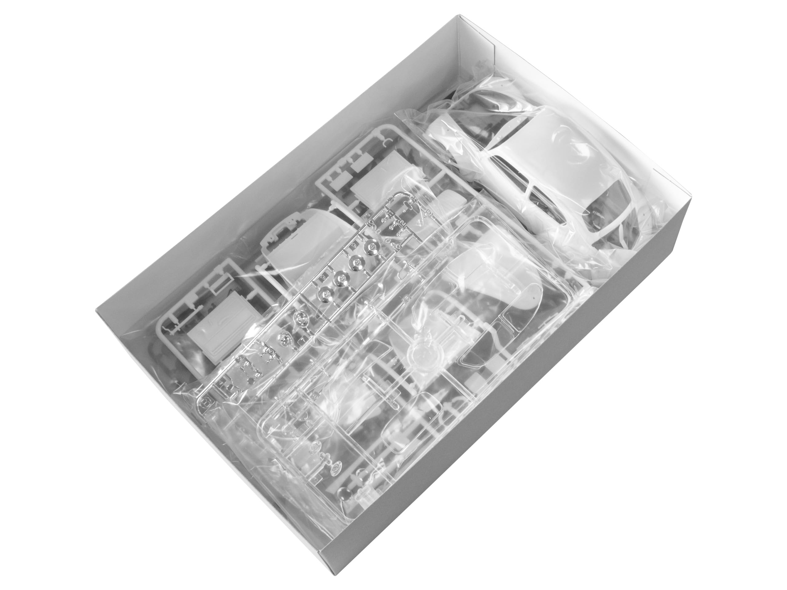tamiya-300024136-vw-k-fer-1300-1966-modellauto-1-24-silber image 4