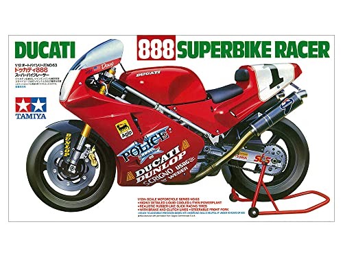 tamiya-300014063-ducati-888-modellbausatz-1-12-rot-1993 image 8