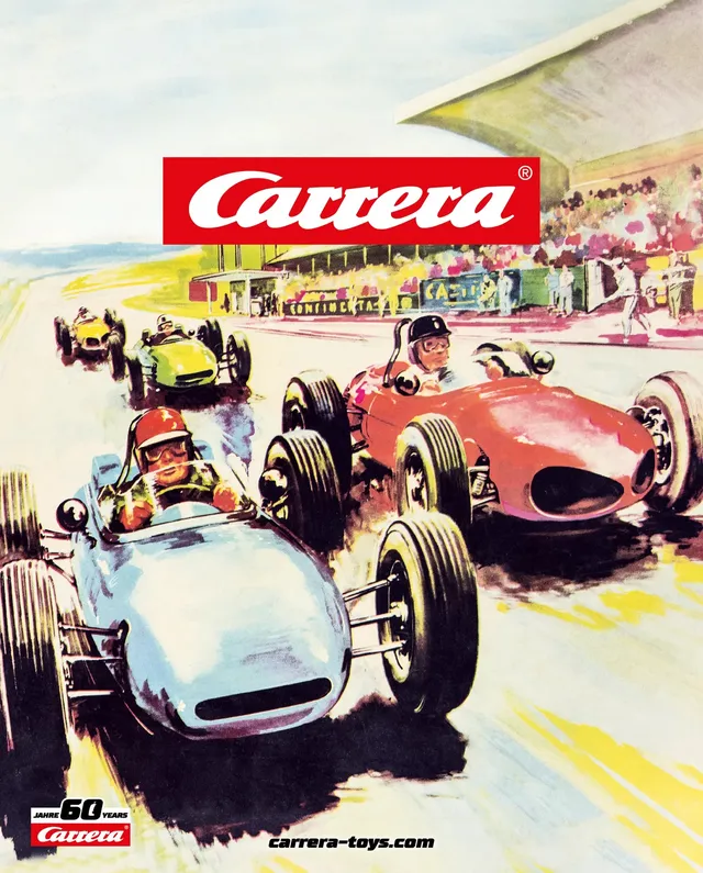 carrera-digital-132-blechschild-60-jahre-motiv-1-retro image 1