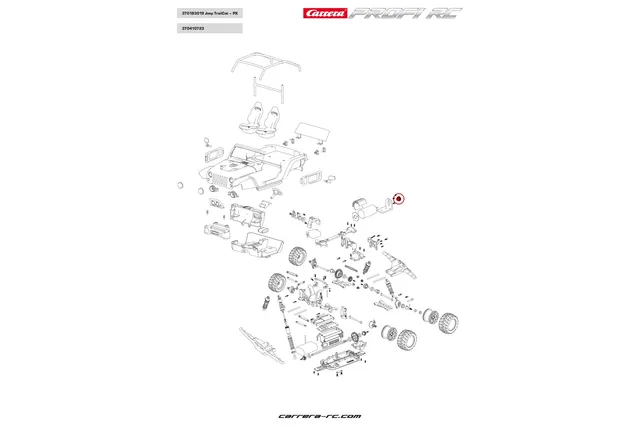 carrera-profi-rc-hauptzahnrad-ritzel-ersatzteil-rc-auto image 1