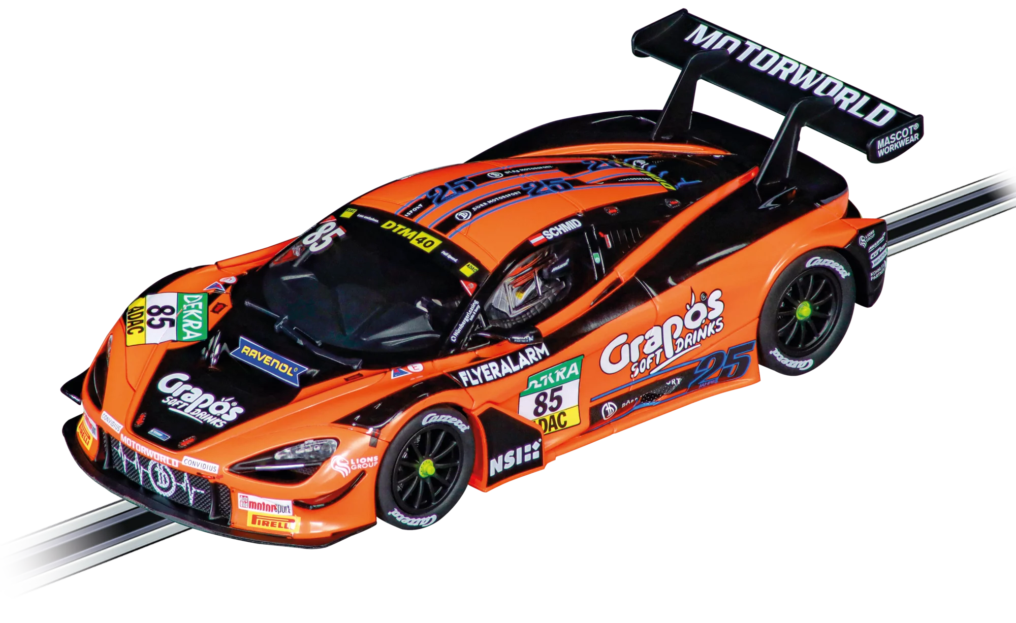 carrera-mclaren-720s-gt3-d-rr-no-85-slotcar-1-32-dtm image 1