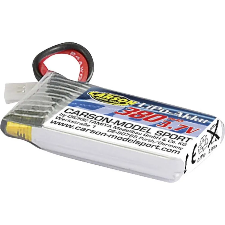 carson-x4-quadcopter-spy-lipo-akku-3-7v-380mah-ersatz image 1