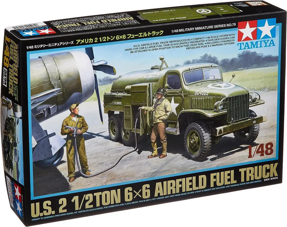 tamiya-32579-1-48-us-flugfeld-tankwagen-2-5t-bausatz image 1