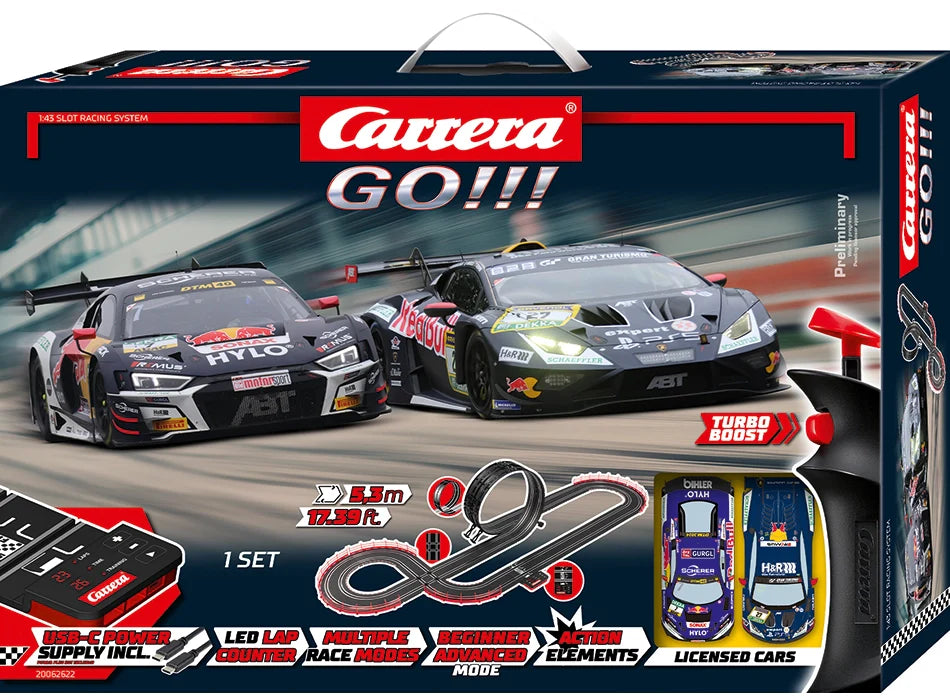 carrera-digital-132-gt-pro-racers-slotcar-set-rennbahn image 1