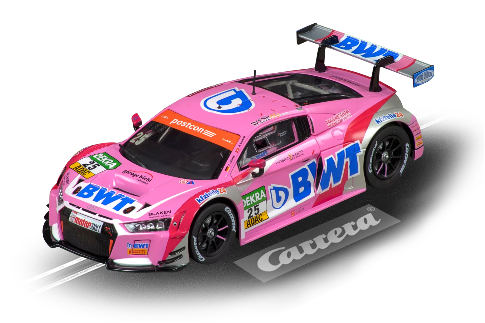 carrera-digital-132-audi-r8-lms-slotcar-bwt-m-cke-no-25 image 1