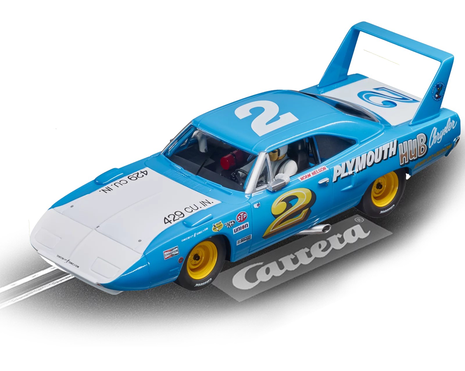 carrera-digital-132-plymouth-superbird-slotcar-no-2-1-32 image 1
