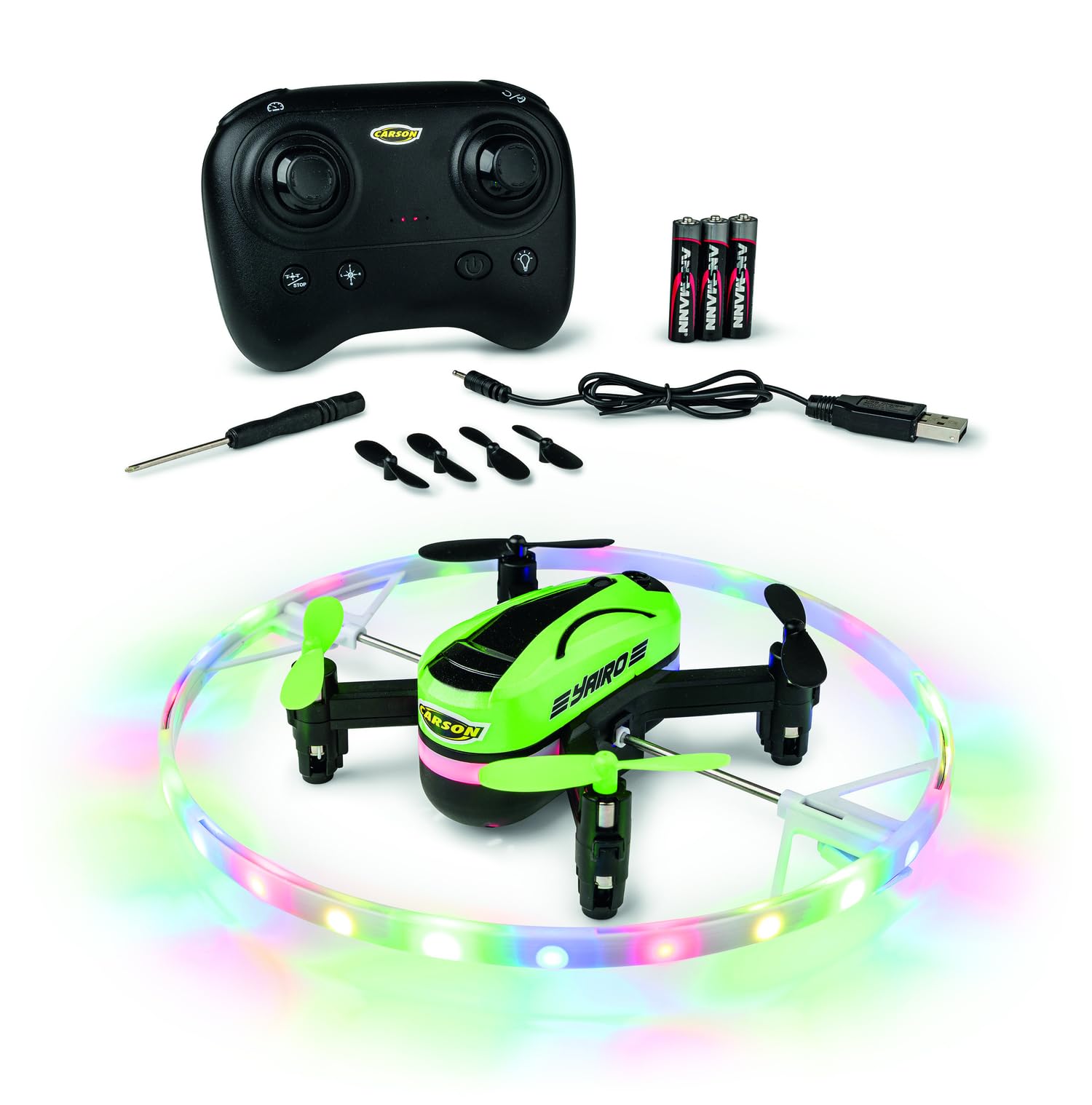 carson-x4-yairo-quadcopter-rc-drohne-rtf-mit-led image 1